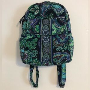 Vera Bradley Blue Rhapsody Mini Backpack